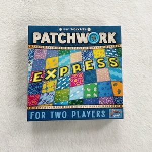 Patchwork Express Strategy Board Game • 2 Player • Complete Set • Ages 10+